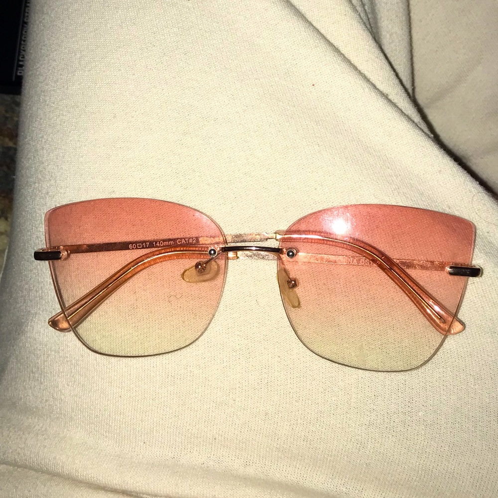 🧡Pink ombré sunglasses